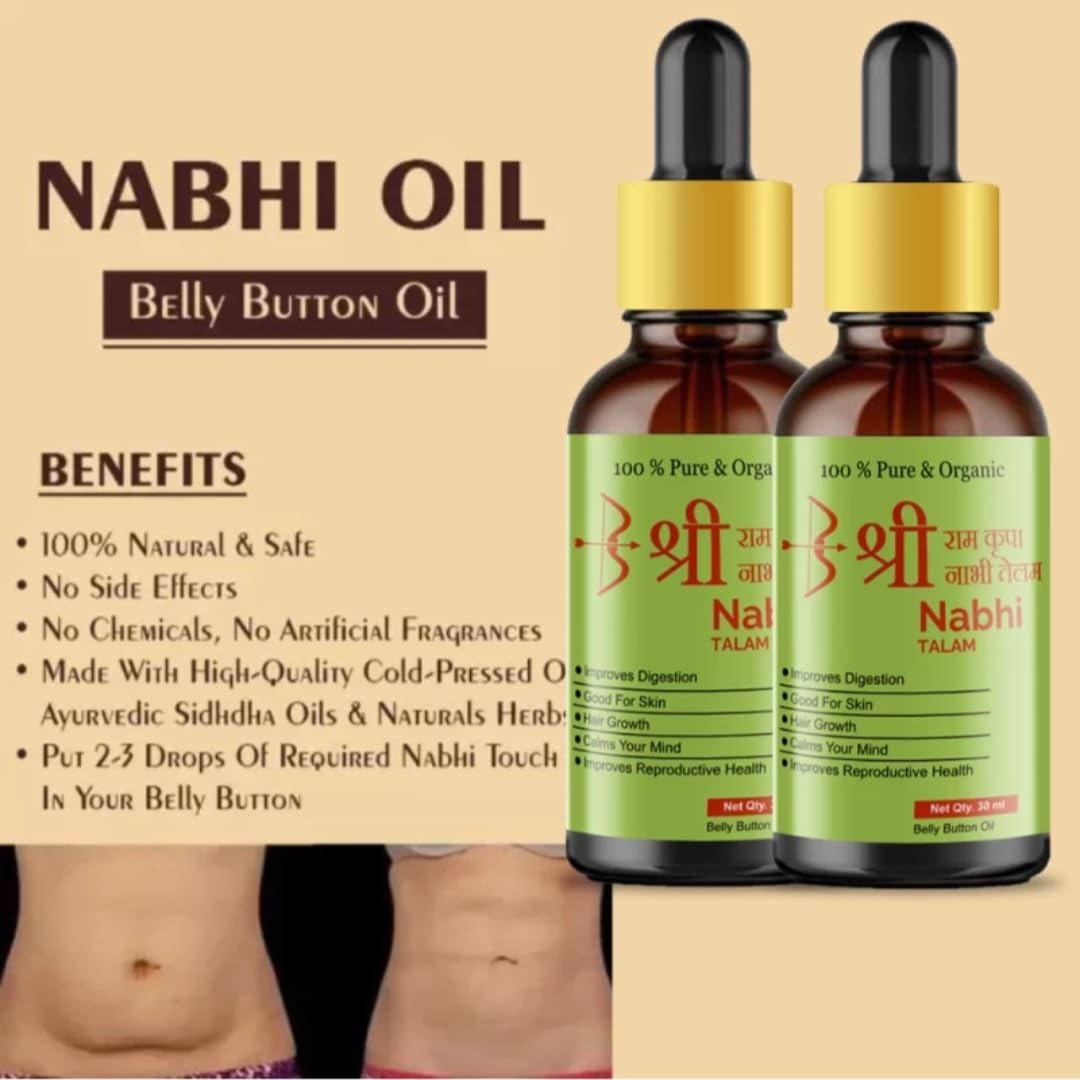 Ayurvedic Nabhi Telam | Buy 1 Get 1 FREE